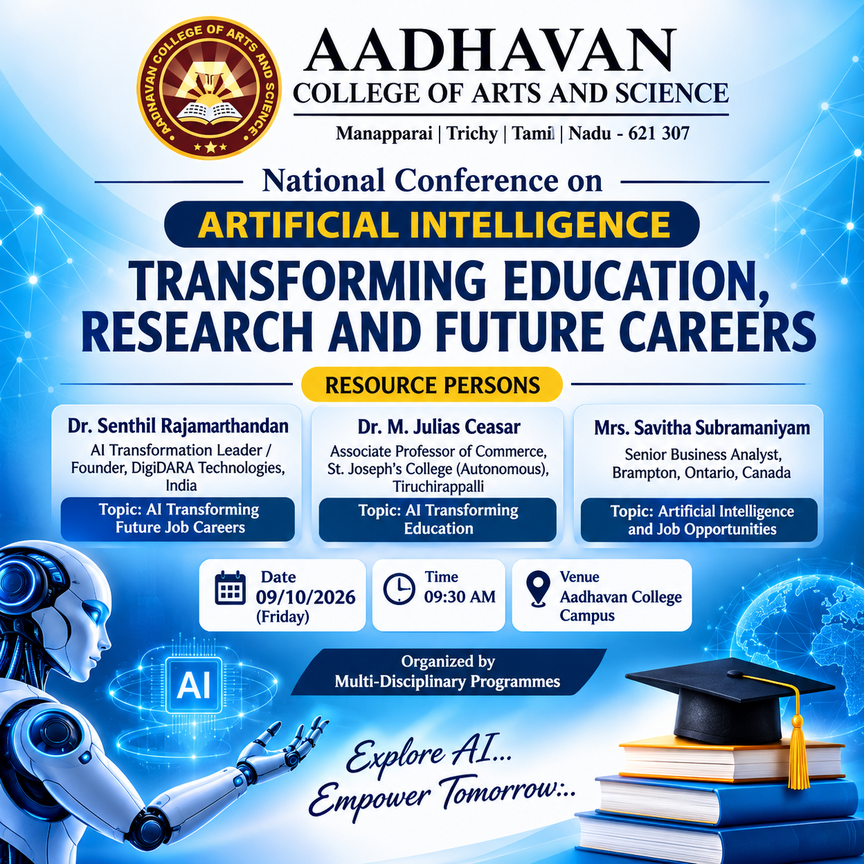 National Conference on Artificial Intelligence – 2026